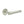 CRES-103 Sprung Round Rose Door Handle
