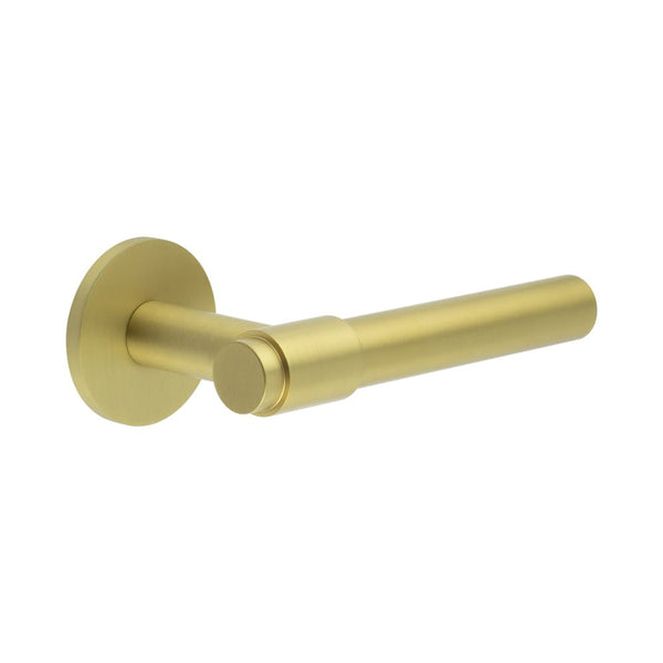 CRES-103 Fixed Dead Round Rose Door Handle by Cres By Frelan