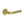 CRES-104 Fixed Dead Round Rose Door Handle by Cres By Frelan