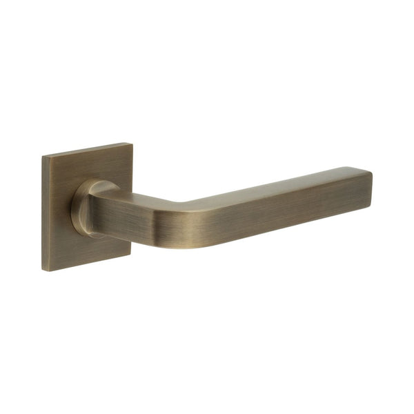 CRES-104 Unsprung Square Rose Door Handle by Cres By Frelan