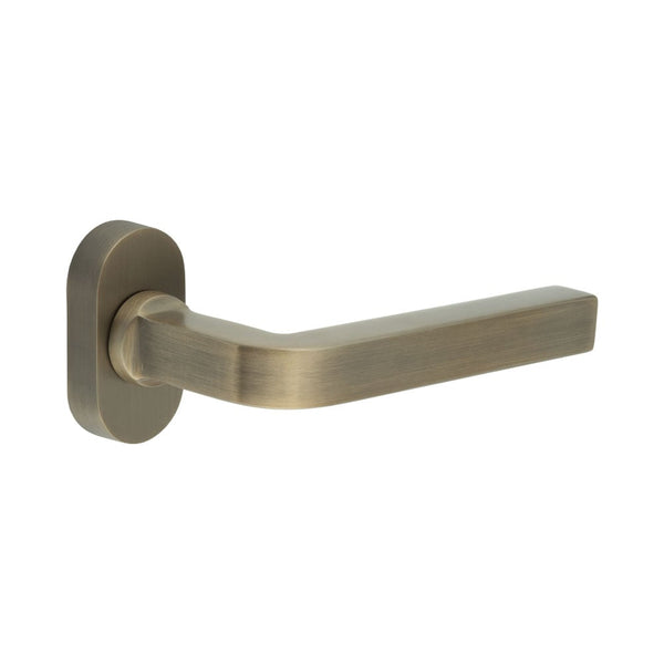 CRES-104 Multi Point Oval Rose Door Handle by Cres By Frelan