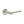 CRES-105 Unsprung Round Rose Door Handle by Cres By Frelan