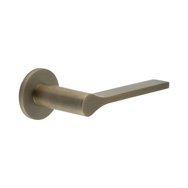 CRES-105 Fixed Dead Round Rose Door Handle by Cres By Frelan