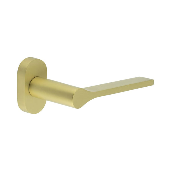 CRES-105 Multi Point Oval Rose Door Handle by Cres By Frelan