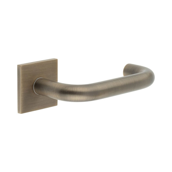 CRES-106 Sprung Square Rose Door Handle