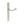 CRES-106 Multi Point Backplate Door Handle by Cres By Frelan