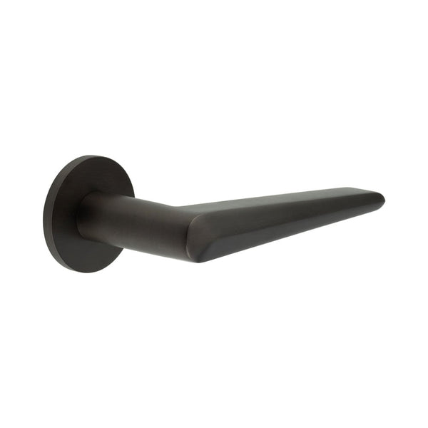 CRES-107 Fixed Dead Round Rose Door Handle by Cres By Frelan