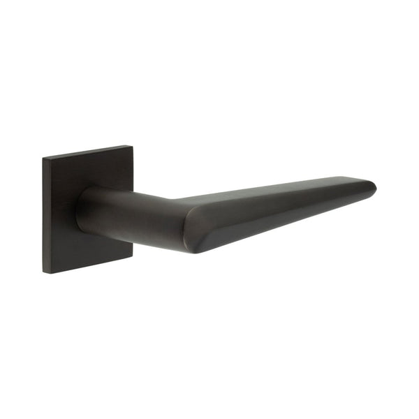 CRES-107 Sprung Square Rose Door Handle