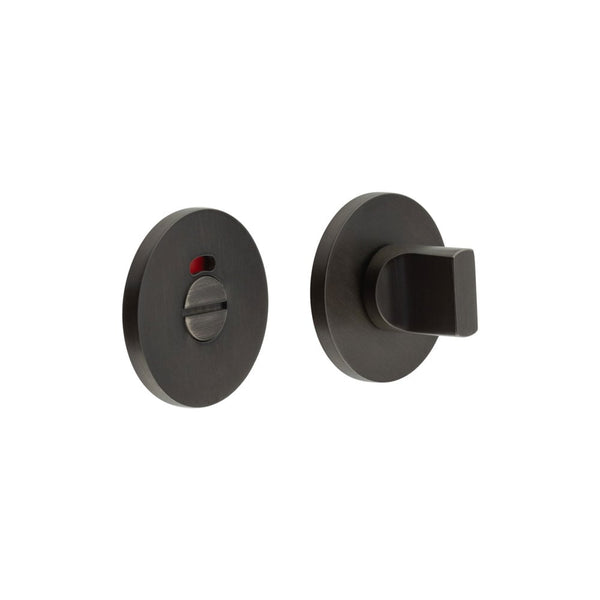 CRES-802 Thumb Turn & Lock Round Rose w/ Indicator