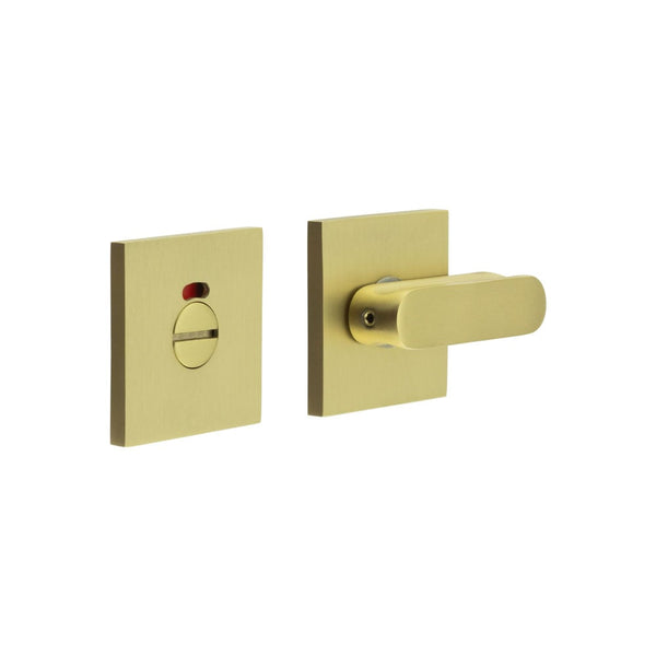 CRES-803 Thumb Turn & Lock Square Rose w/ Indicator