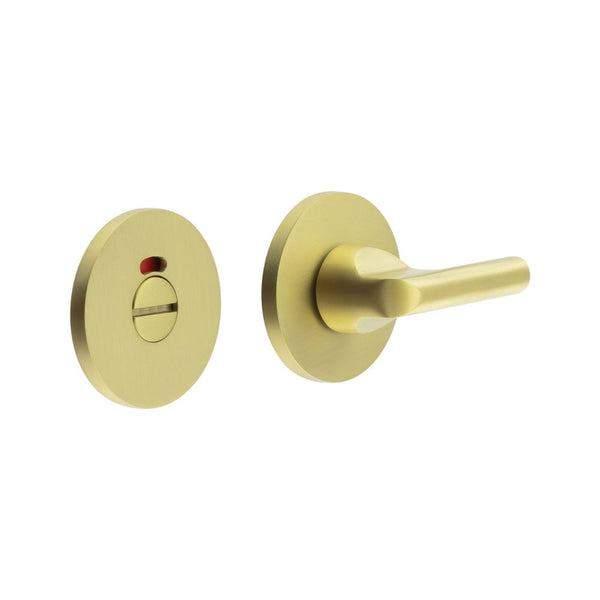 CRES-804 Thumb Turn & Lock Round Rose w/ Indicator