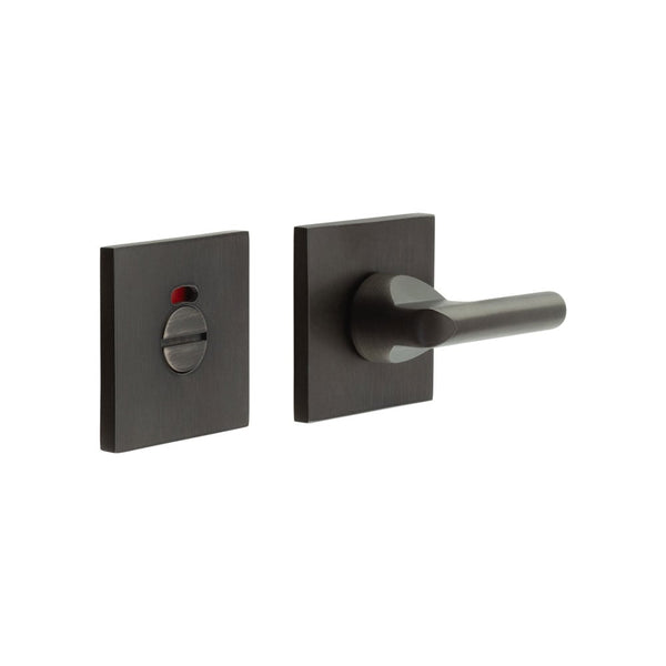 CRES-804 Thumb Turn & Lock Square Rose w/ Indicator