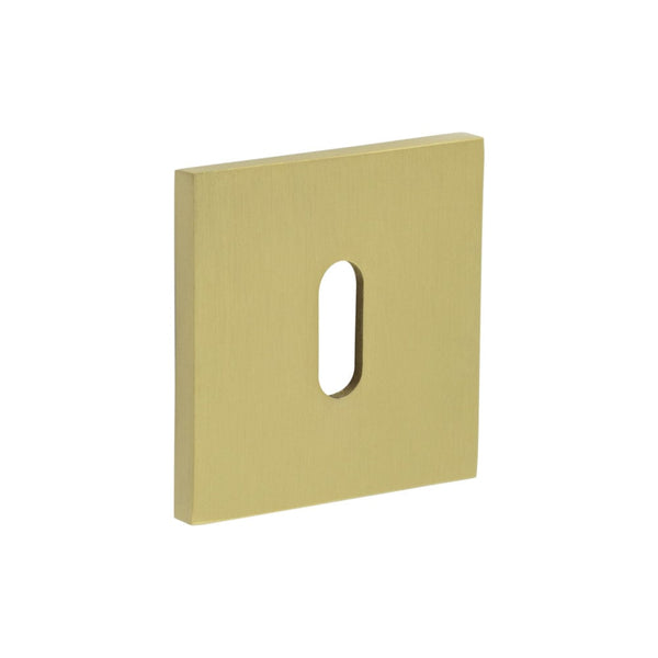 CRES-T10 Standard Keyway Square Rose Escutcheon