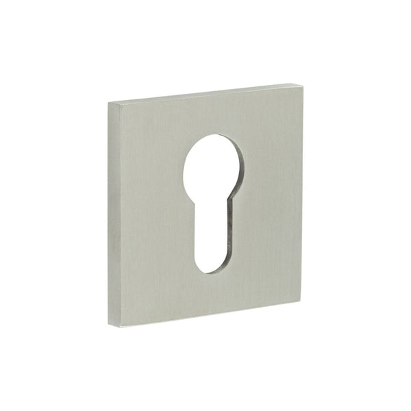 CRES-T10 Euro Keyway Square Rose Escutcheon