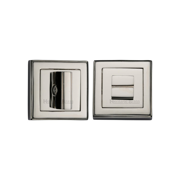Square Bathroom Turn & Release - DEC7030 by M Marcus - Heritage Brass