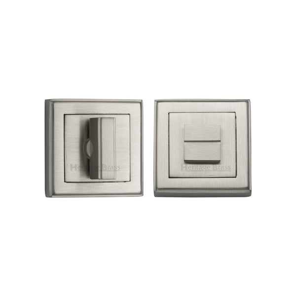 Square Bathroom Turn & Release - DEC7030 by M Marcus - Heritage Brass