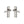 Delta Door Handle on Plate by M Marcus - Heritage Brass