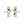 Delta Door Handle on Plate by M Marcus - Heritage Brass