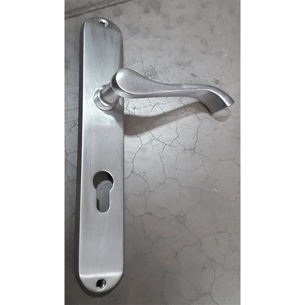 Andros Lever on Backplate Lock Euro Profile