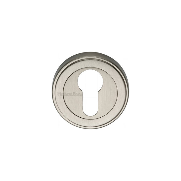 Euro Profile Cylinder Escutcheon Round - ERD7020 by M Marcus - Heritage Brass