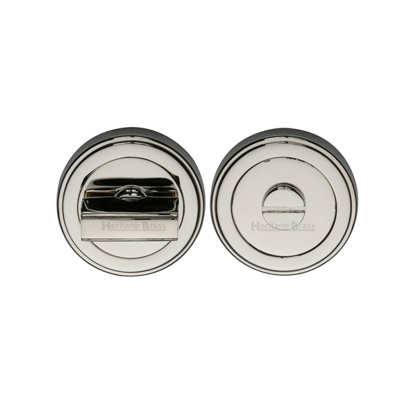 Round Bathroom Turn & Release - ERD7030 by M Marcus - Heritage Brass