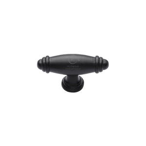 Matt Black Iron Artisan Cabinet Knob by M Marcus - Heritage Brass