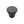 Matt Black Iron Round Cone Cabinet Knob by M Marcus - Heritage Brass