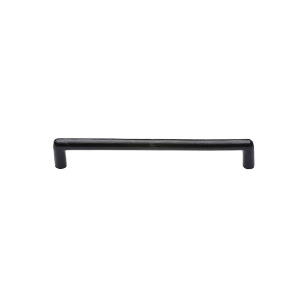 Matt Black Iron Bauhaus Cabinet Pull Handle by M Marcus - Heritage Brass