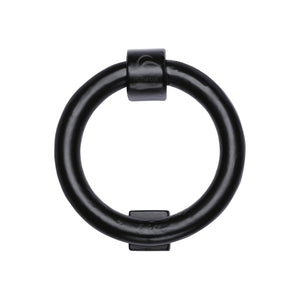 Black Iron Ring Door Knocker by M Marcus - Heritage Brass