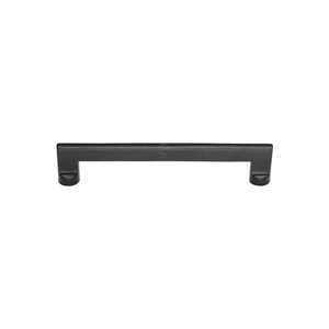 Matt Black Iron Textured Cabinet Pull Handle by M Marcus - Heritage Brass