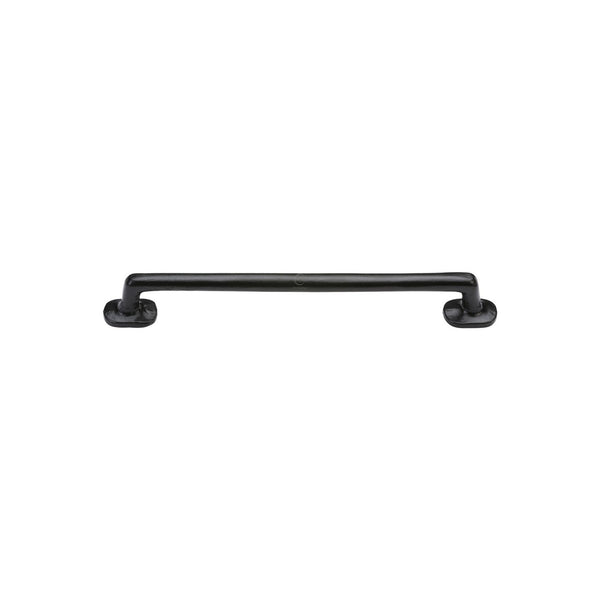 Matt Black Iron Arched Cabinet Pull Handle by M Marcus - Heritage Brass