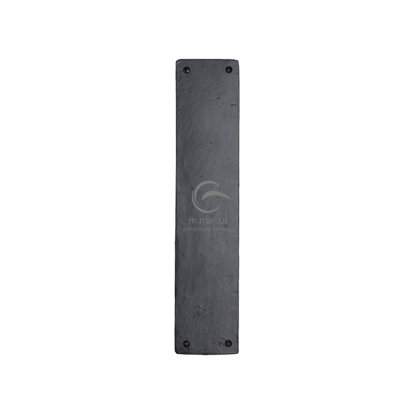 Black Iron Fingerplate by M Marcus - Heritage Brass