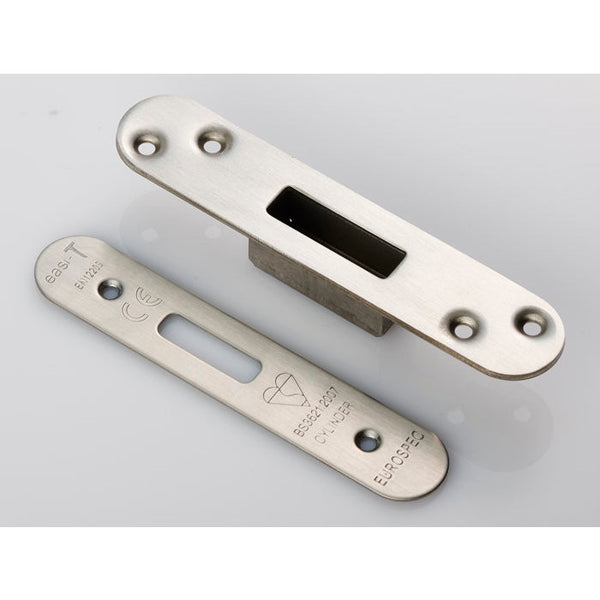 Easi T Forend Strike & Fixing Pack To Suit Euro Profile BS Cylinder Deadlock
