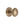 Goodrich Door Knob on Rose - Antique Brass