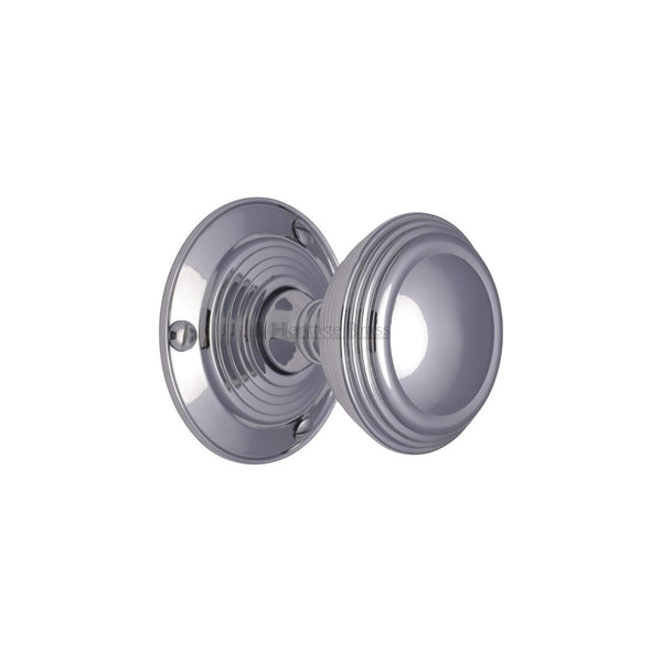 Goodrich Door Knob on Rose by M Marcus - Heritage Brass