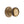 Hampstead Door Knob on Rose by M Marcus - Heritage Brass