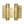 Double Action Steel Spring Hinges 75mm Electro Brassed