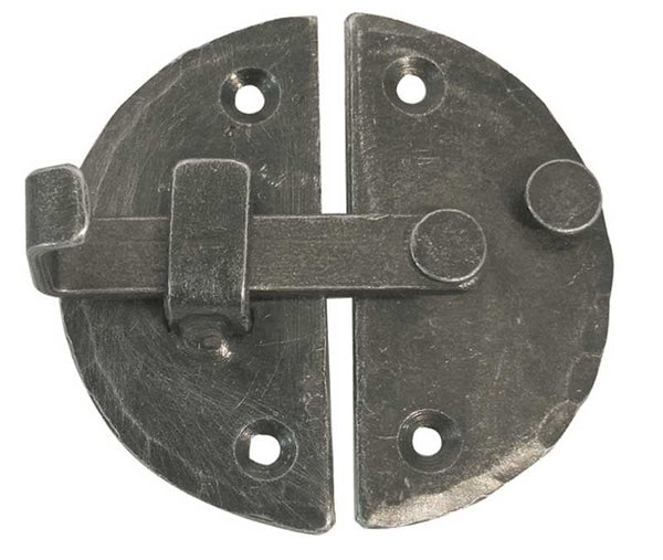 Jedo Cabinet Latch 72mm dia Pewter