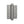 Single Action Steel Spring Hinges 125mm Silver