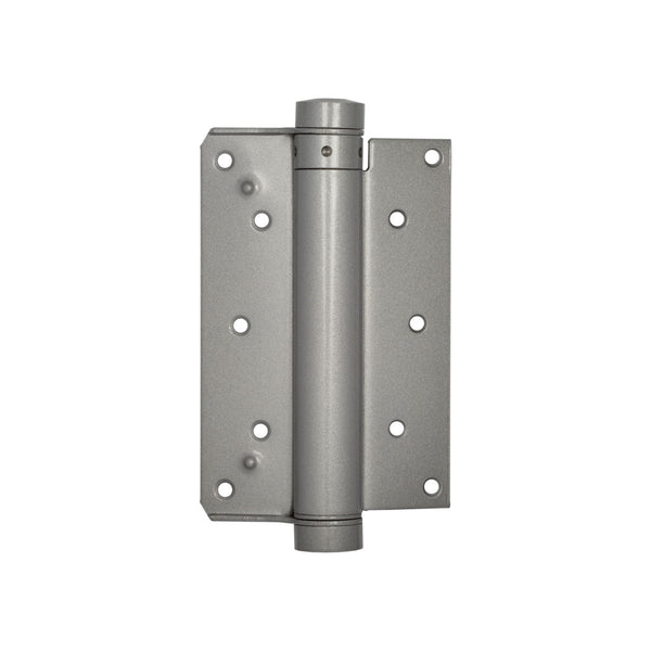 Single Action Steel Spring Hinges 150mm Silver