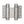 Double Action Steel Spring Hinges 75mm Grey