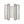 Double Action Steel Spring Hinges 175mm Grey