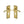 Hilton Door Handle on Plate by M Marcus - Heritage Brass