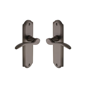 Howard Door Handle on Plate by M Marcus - Heritage Brass