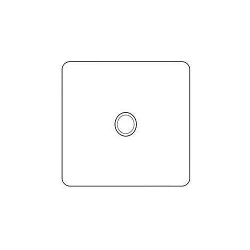 Primed White Flat Plate PW-1 Gang Intermediate Dolly Switch by Heritage Brass By M-Marcus