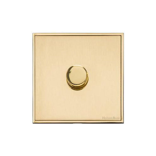 Executive Range-Satin Brass-1 Gang Trailing Edge Dimmer