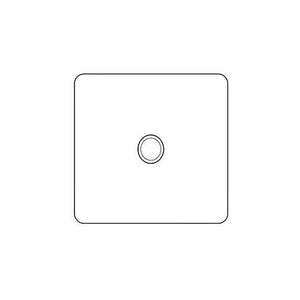 Primed White Screwless YPW-1 Gang Intermediate Dolly Switch by Heritage Brass By M-Marcus