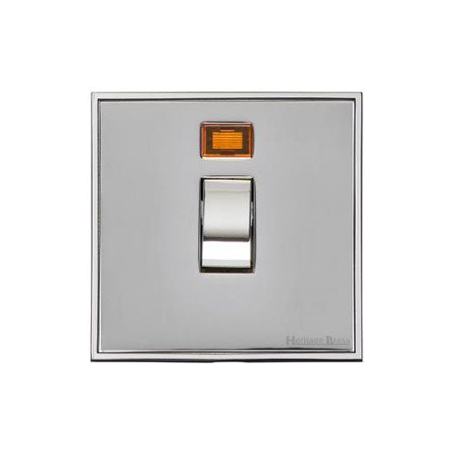 Executive Range-Polished Chrome-20 Amp DP Switch with Neon