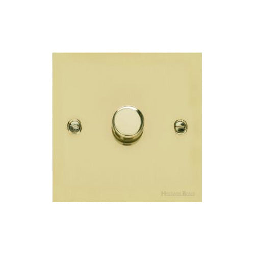 Richmond Elite Range Satin Brass Switches & Sockets, LP44 - 1G Multi Location Primary Dimmer by Heritage Brass By M-Marcus