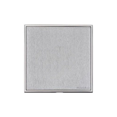 Executive Range-Satin Chrome-Single Blank Plate